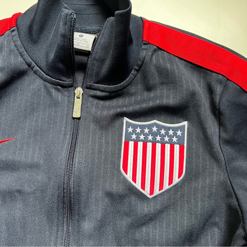 NIKE Team USA Navy and Red Performance Jacket Men’s Medium (M) 🇺🇸 - Picture 4 of 5